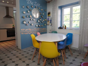 Dining Area downstairs kitchen