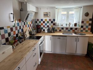 ausgestattete Küche